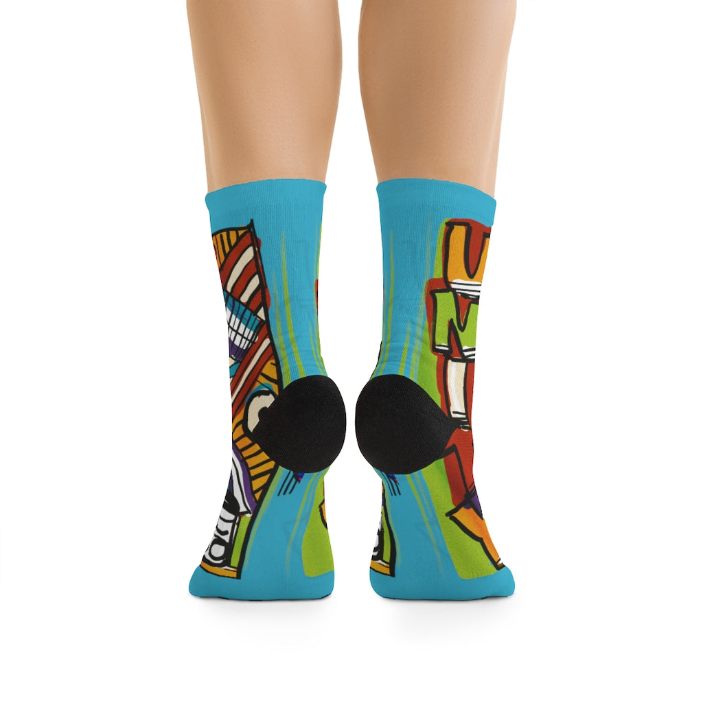 It's All Love - Rainbow Collection- Lebo Tribe Socks
